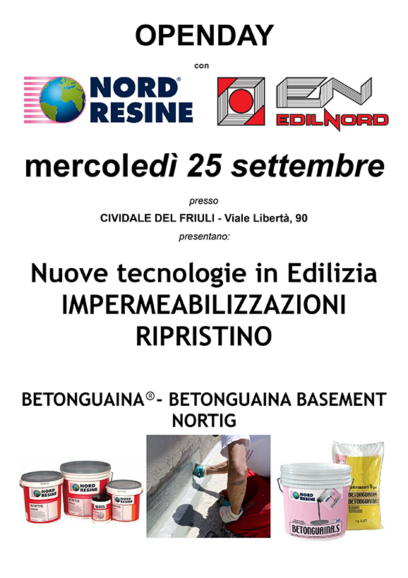 OPENDAY NORD RESINE CORSO VOLANTINO BONUTTI EDLINORDcividale